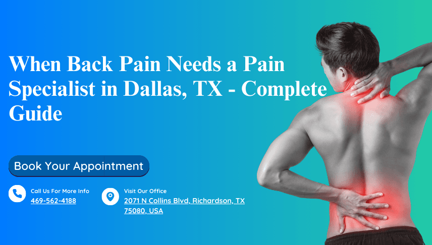 Pain Specialist in Dallas, TX