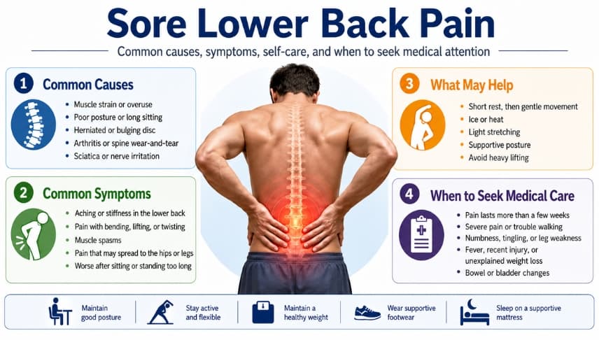 Sore Lower Back