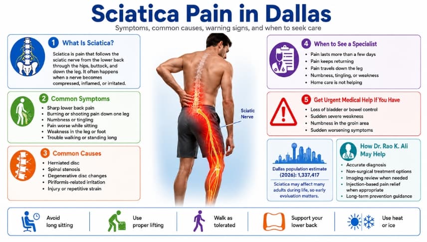 Sciatica Pain in Dallas