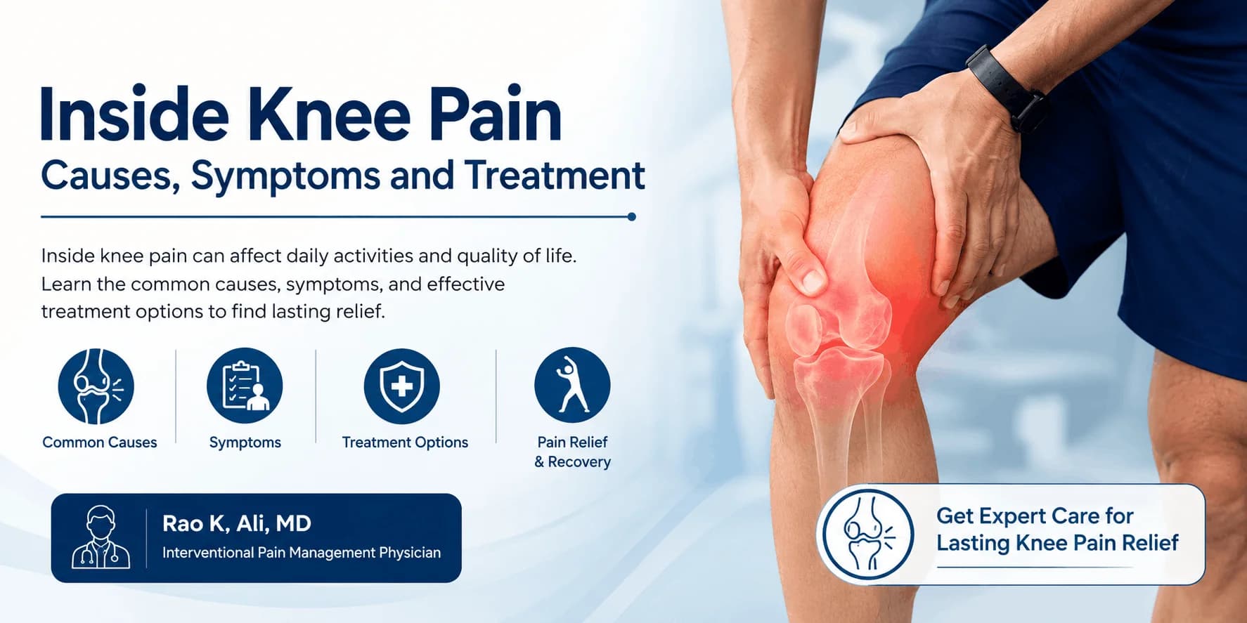 Inside knee pain causes and treatment