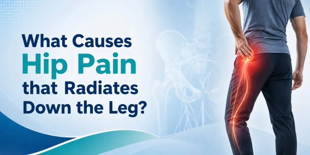 Hip pain that radiates down the leg