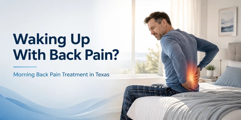 Morning Back Pain Treatment in Texas